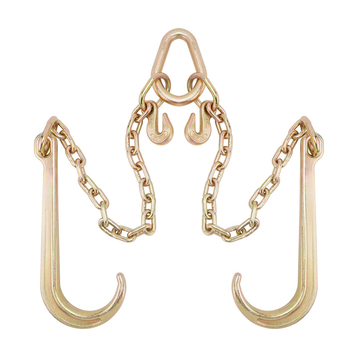 CADENA SOLDADA "PERA" G70 2 m 5/16" C/2 GANCHOS "J" 15", 2 GANCHOS "T" Y 2 GANCHOS CADENA 8 mm