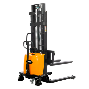 MONTACARGA CARRETILLA ESTIBADOR SEMIELECTRICO PATA ANCHA AJUSTABLE UÑA CORTA 2 t Y 3 m (KX-CTD20)