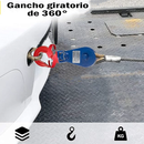 POLEA GIRATORIA 3" CAPACIDAD CABLE 3/8" CARGA 2 t GANCHO C/PESTILLO "PASTECA"-6