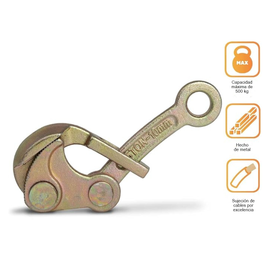 TENSOR QUIJADA PARALELA 0.5 t P/CABLE 1-10 mm - 0