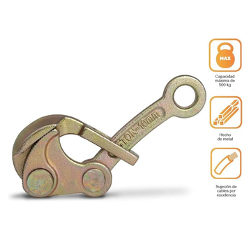 TENSOR QUIJADA PARALELA 0.5 t P/CABLE 1-10 mm - 0