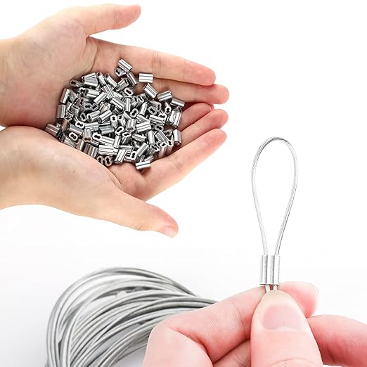 CASQUILLO DOBLE ALUMINIO 6.4 mm 1/4" C/50 P.