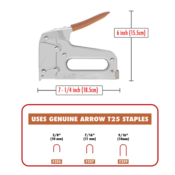 ENGRAPADORA PISTOLA USO INDUSTRIAL GRAPA REDONDA T25