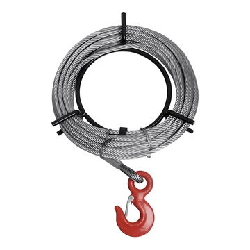 TIRFOR MALACATE REPUESTO CABLE DE ACERO 11 mm 7/16"-30 m 6x19W+IWS