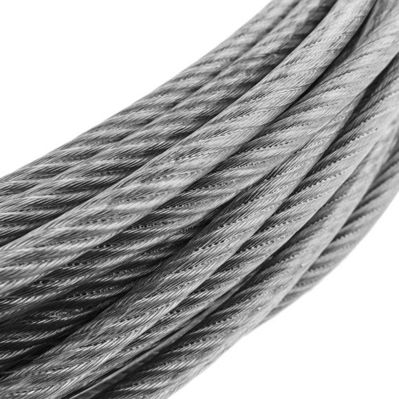 TIRFOR MALACATE REPUESTO CABLE DE ACERO 8 mm 5/16"-20 m 6x19W+IWS