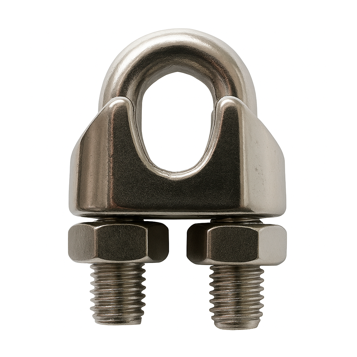 INOXIDABLE 316 NUDO AMERICANO RANURADO    3.5 mm 1/8" C/10 P.