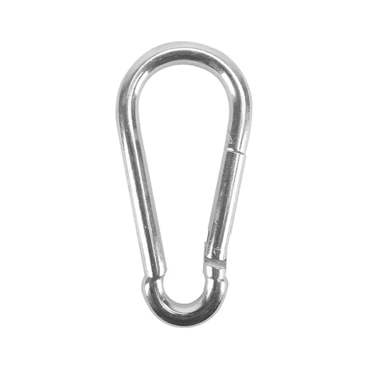 INOXIDABLE 316 BANDOLA MOSQUETON C/SEGURO  9 y 90 mm C/25 PIEZAS