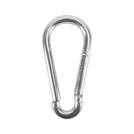 INOXIDABLE 316 BANDOLA MOSQUETON C/SEGURO 10 y 100 mm C/15 PIEZAS