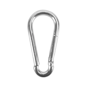 INOXIDABLE 316 BANDOLA MOSQUETON C/SEGURO  9 y 90 mm C/25 PIEZAS