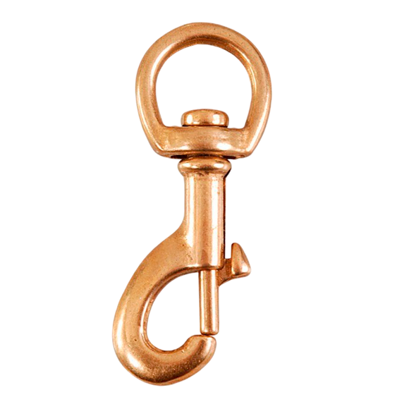 BANDOLA GIRATORIA DESTORCEDOR LATON OVAL 16 mm 5/8"