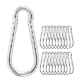 BANDOLA MOSQUETON  9 y 90 mm C/25 PIEZAS