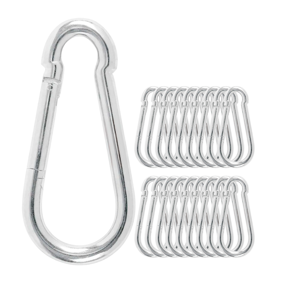 Bandola Mosqueton Acero 10-100 mm 25 Pzs