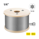 CABLE DE ACERO    1/4" 7x19 150 m C/TERMINALES-2