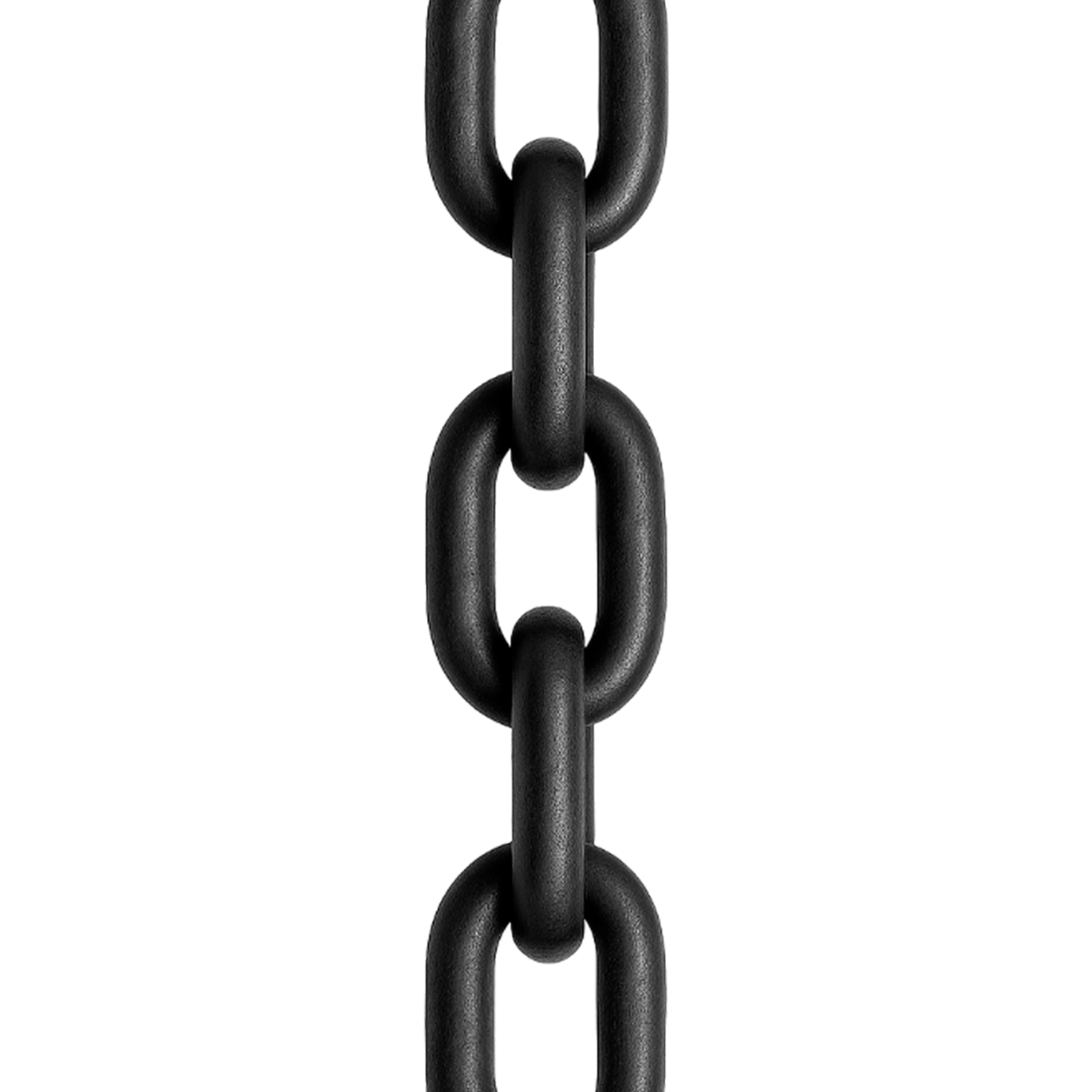 CADENA NEGRA SOLDADA G 80 10x30 mm 50 m C/2 GANCHOS