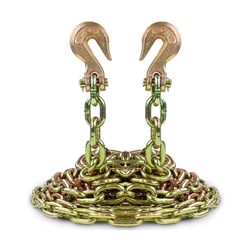 CADENA SOLDADA G70 6 m   5/16" C/2 GANCHOS TRABA 8 x 24 mm