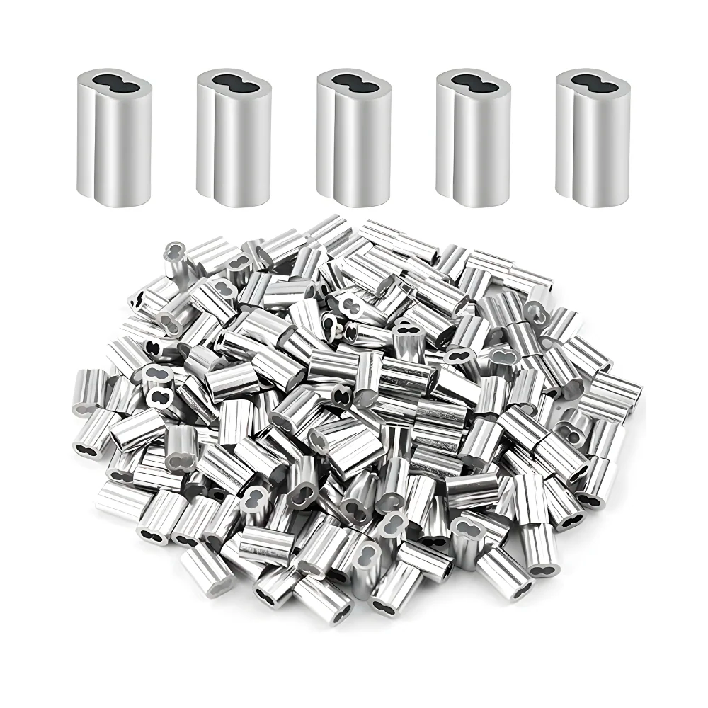CASQUILLO DOBLE ALUMINIO 8 mm 5/16" C/25 P.
