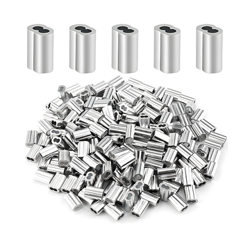 CASQUILLO DOBLE ALUMINIO 8 mm 5/16" C/25 P.