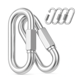 ESLABON RAPIDO C/TUERCA 10 mm 3/8 y 3 1/2" C/20 PIEZAS