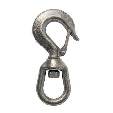 GANCHO CARGA C/OJO OVAL GIRATORIO Y PESTILLO G43 0.75 t