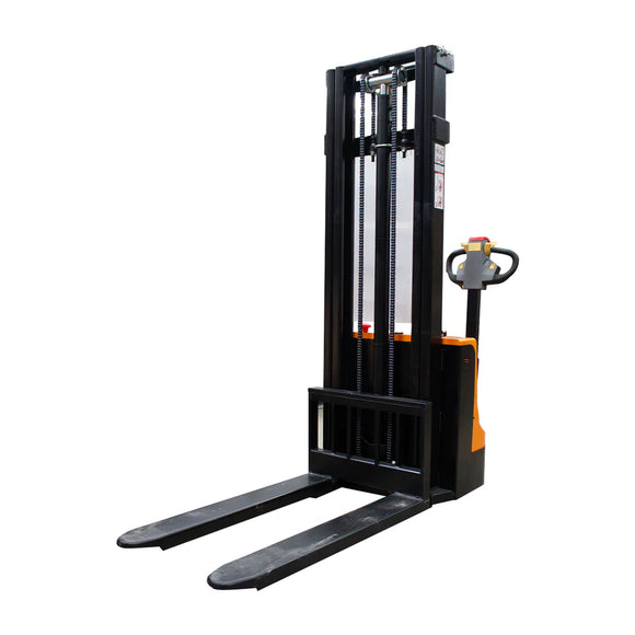 MONTACARGA CARRETILLA ESTIBADOR ELECTRICO ANGOSTO UÑA LARGA 1.6 t Y 3 m