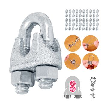 NUDO AMERICANO RANURADO FF-C-450  5 mm 3/16" C/100 P.