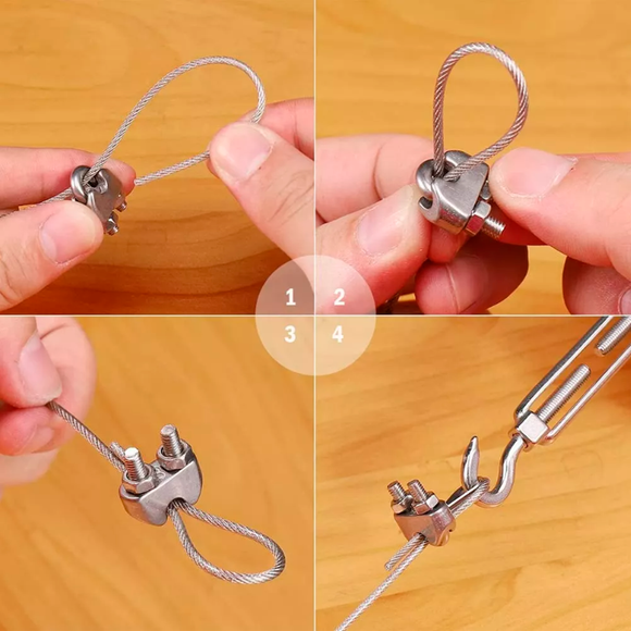 NUDO AMERICANO RANURADO FF-C-450 3.2 mm 1/8" C/100 P.