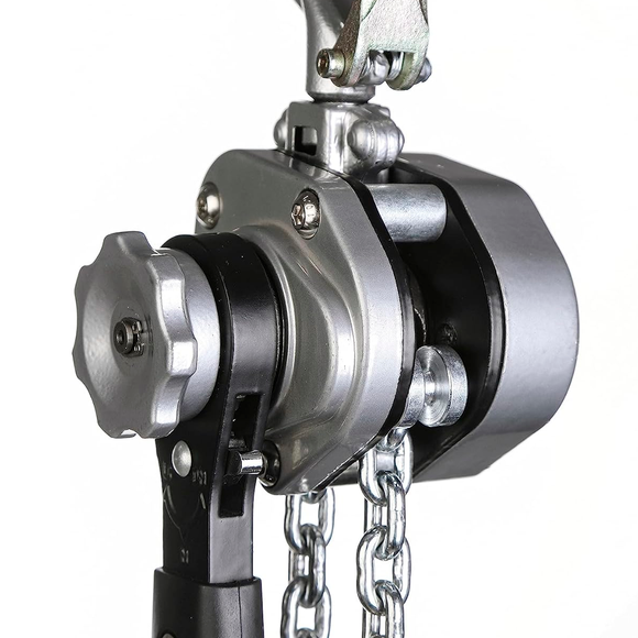 POLIPASTO DE PALANCA MINI 500 kg C/CADENA 4.3X12 mm 1.5 m G80