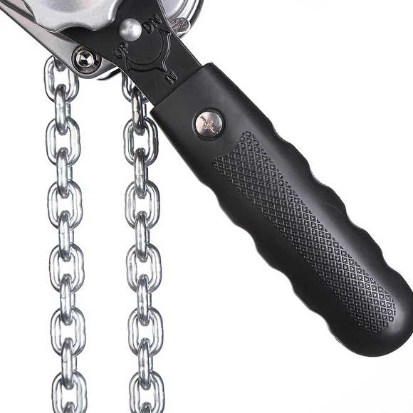 POLIPASTO DE PALANCA MINI 500 kg C/CADENA 4.3X12 mm 1.5 m G80