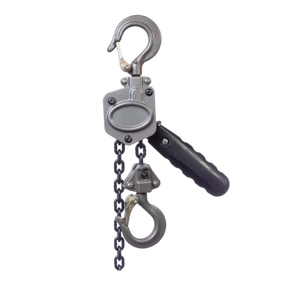 POLIPASTO DE PALANCA MINI 500 kg C/CADENA 4.3X12 mm 1.5 m G80
