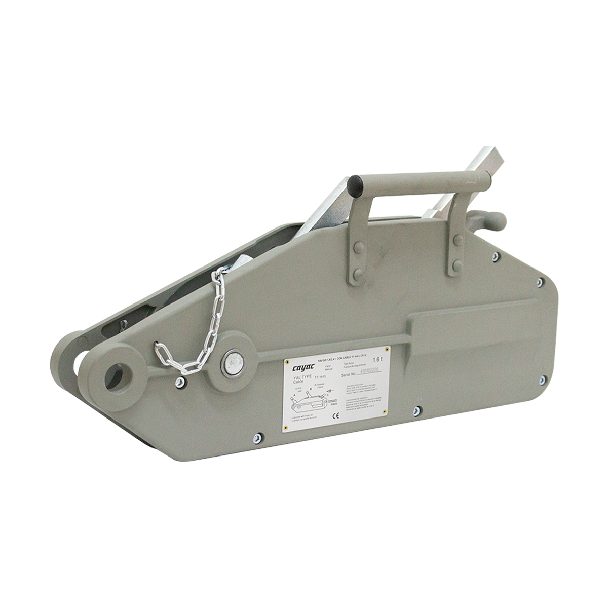 Tirfor Malacate TI002 1.6 Ton Arrastre 2.4 Ton 11 mm 20 m - 0