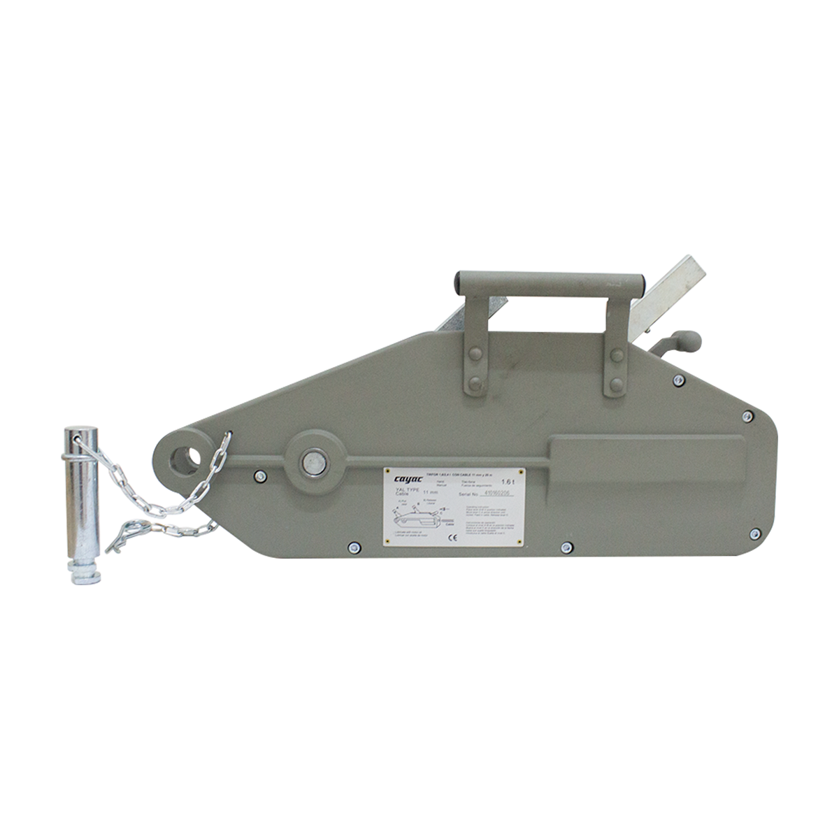 Tirfor Malacate TI002 1.6 Ton Arrastre 2.4 Ton 11 mm 20 m