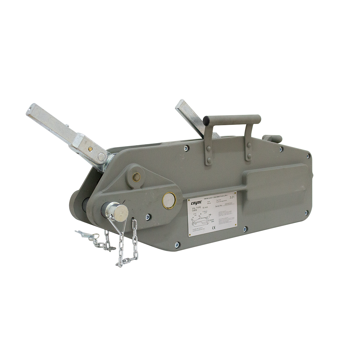Tirfor Malacate TI003 3.2 Ton Arrastre 4 Ton 16 mm 20 m