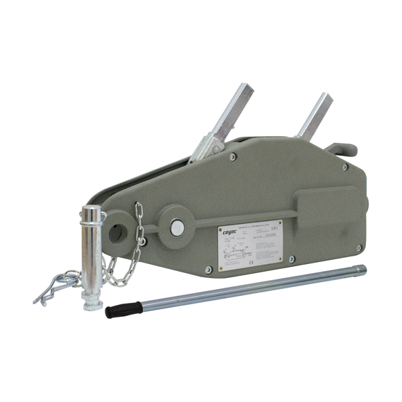 TIRFOR MALACATE CARGA 0.8 JALA 1.2 t C/CABLE 8 mm 5/16"-20 m COMBO 3 PIEZAS